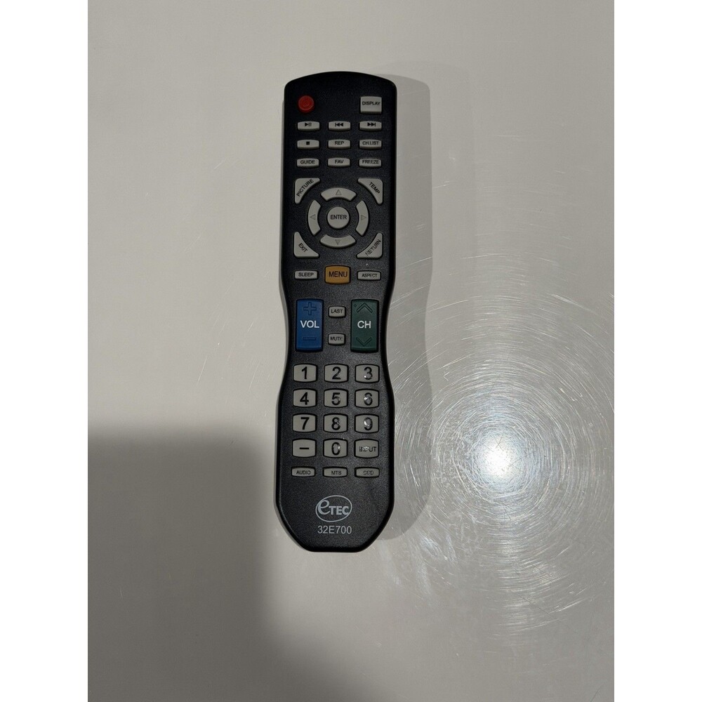 32E700 Replace Remote Control for ETEC TV 32A66, 40E750, 40E700, 32E725,V1-091
